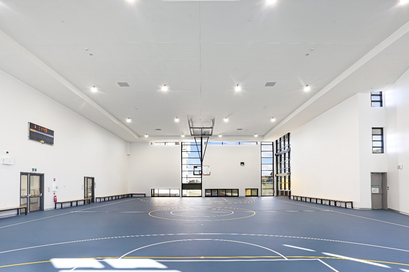 image showing second floor court