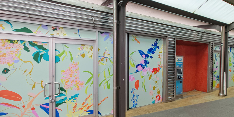 Rockdale Train Station Concourse Mural