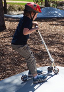 Grace Campbell Scooter Track 