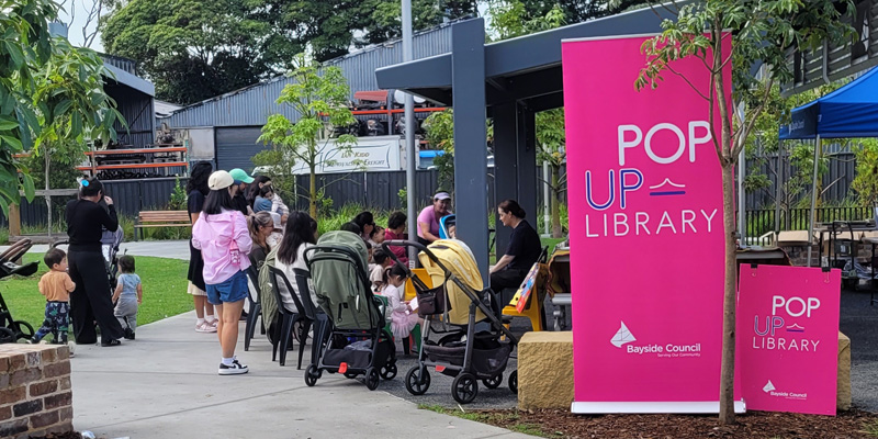 Bayside Library Pop Up