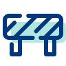 Road sign icon