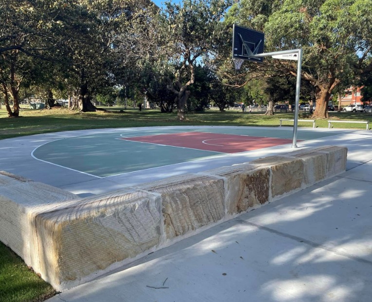Arncliffe Three-point Basketball Court