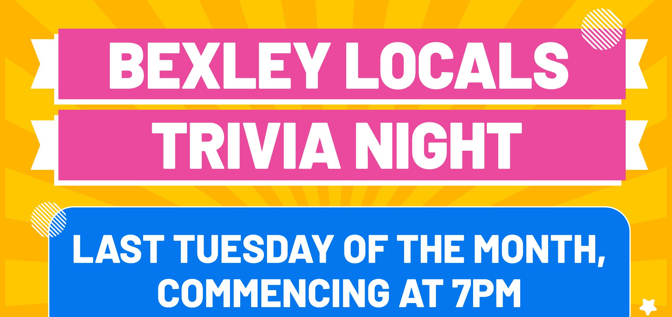 Bexley Locals Trivia Night