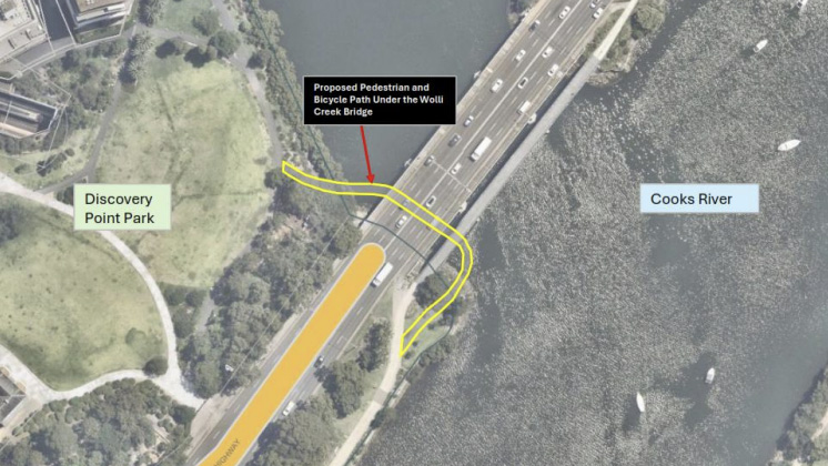Wolli Creek Pedestrian Cycleway Investigation