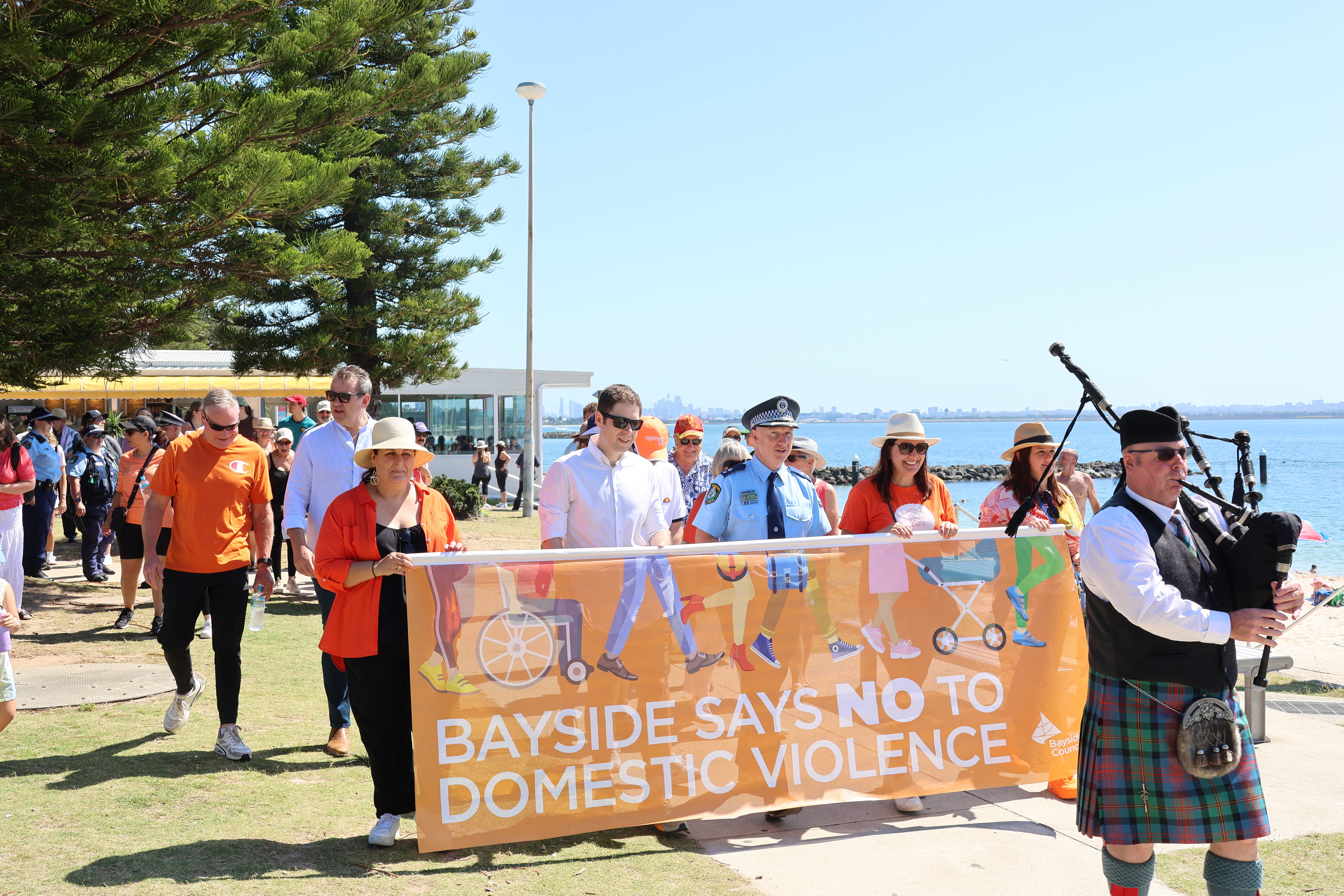 community walk against dv