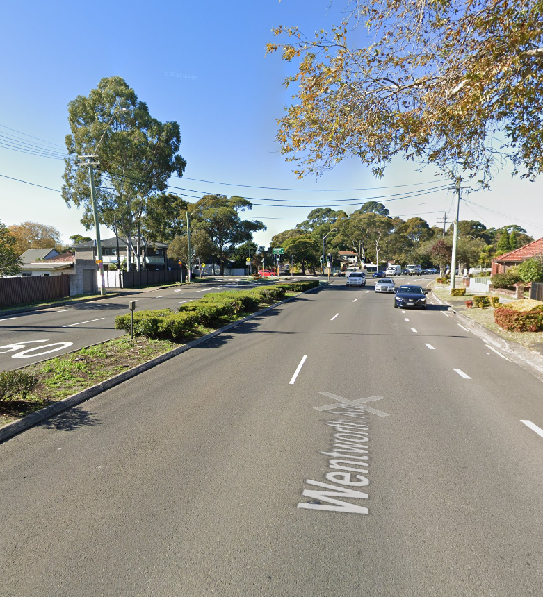 Wentworth Ave display