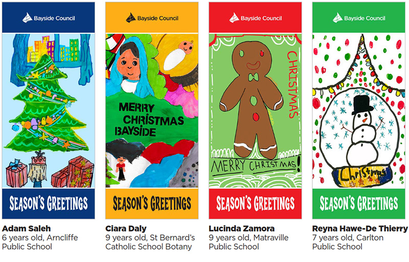 Winning Christmas Flag Designs