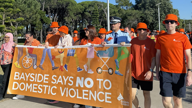 Bayside says no to domestic violence