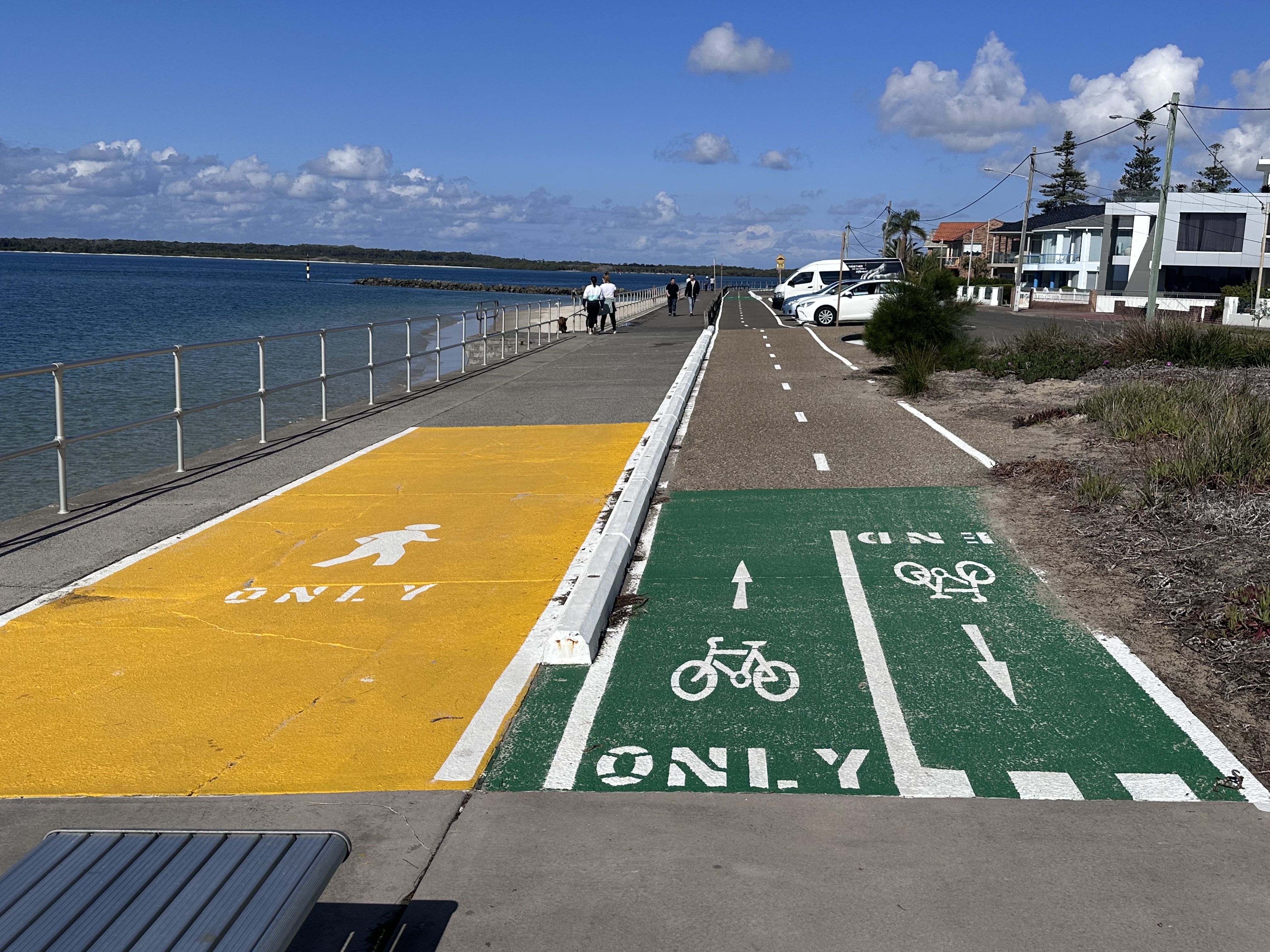 Cook Park cycling path