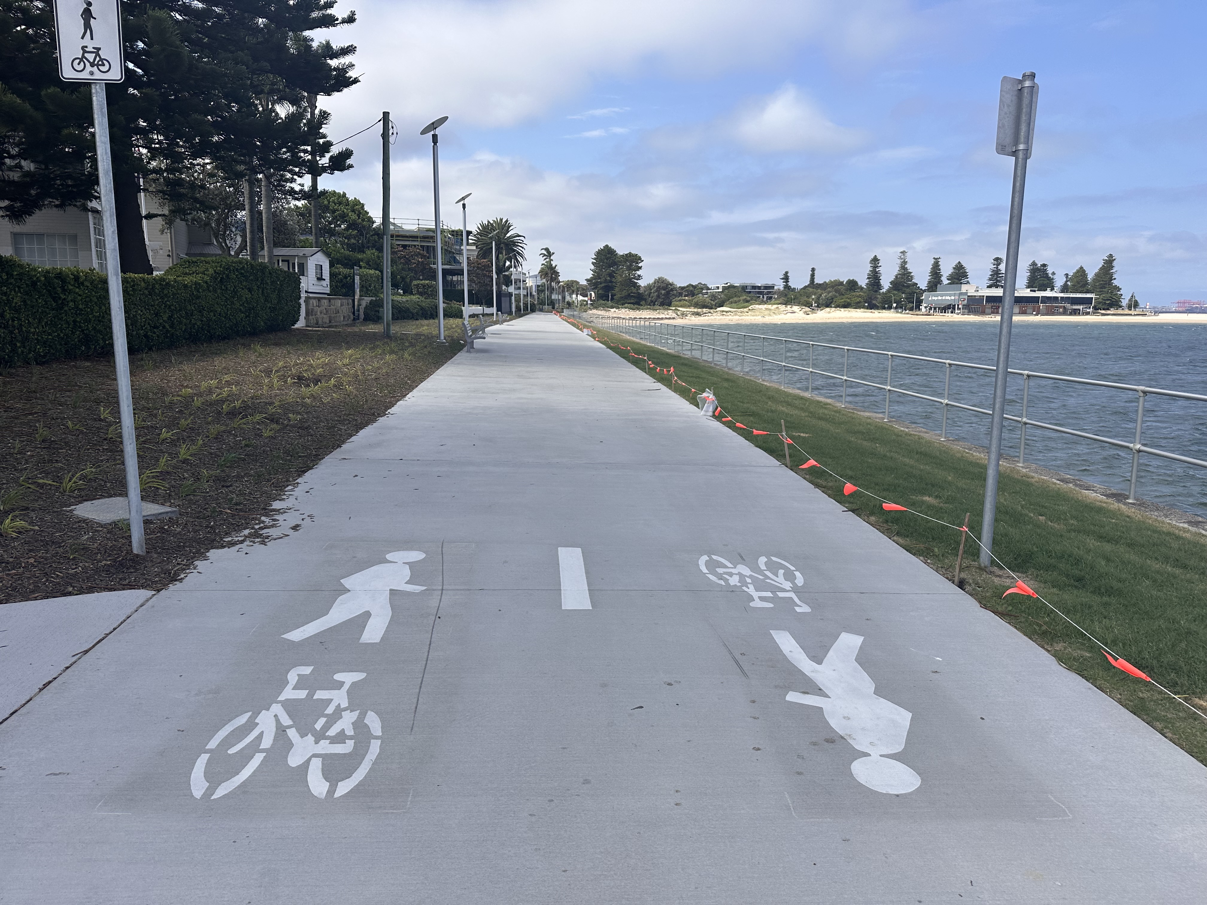 Cook Park cycling path