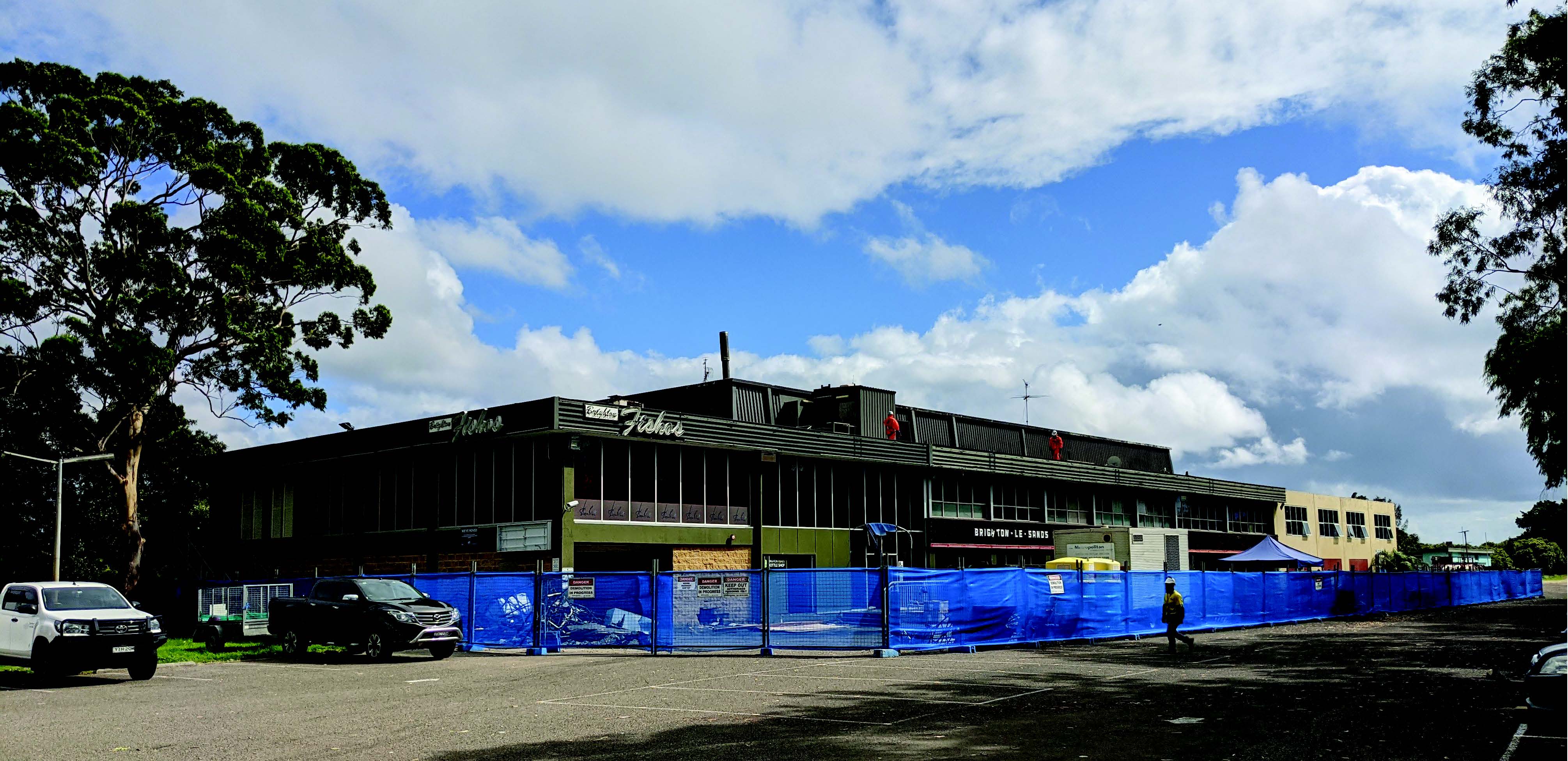Fisherman's Club Demolition Site