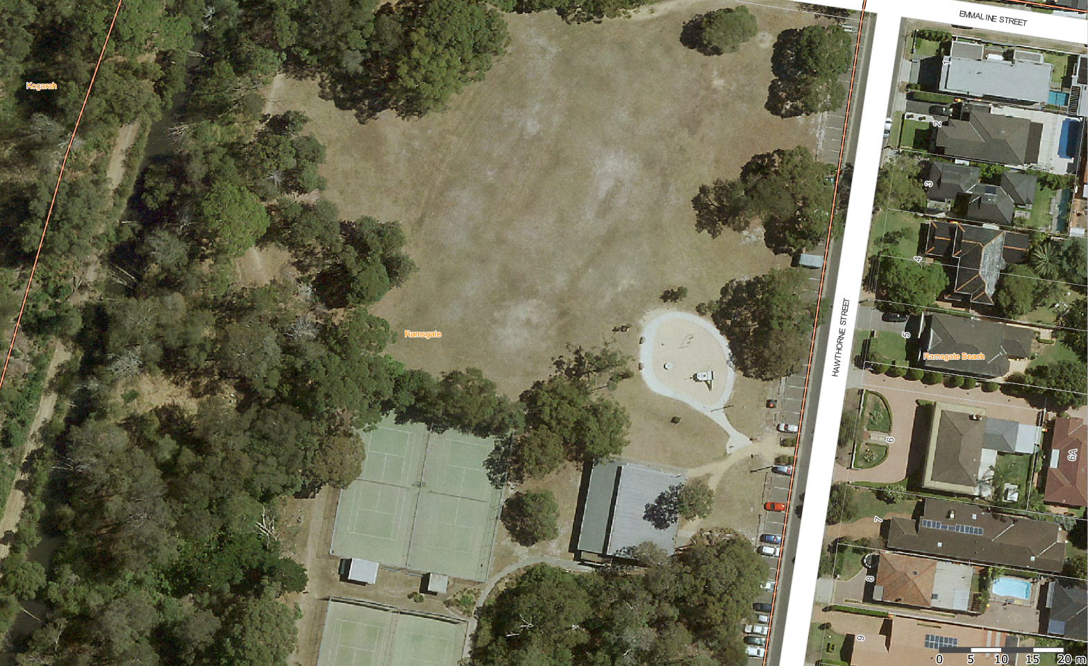 Leo Smith Reserve - site plan