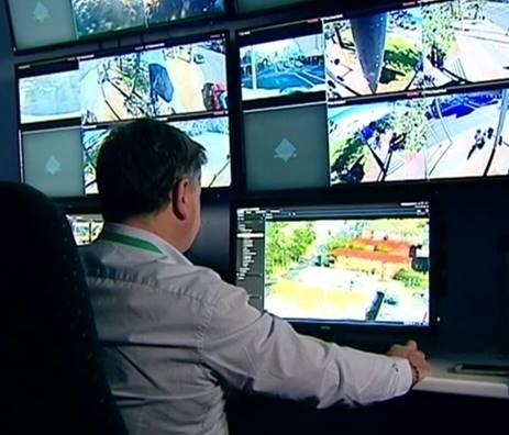 CCTV monitors