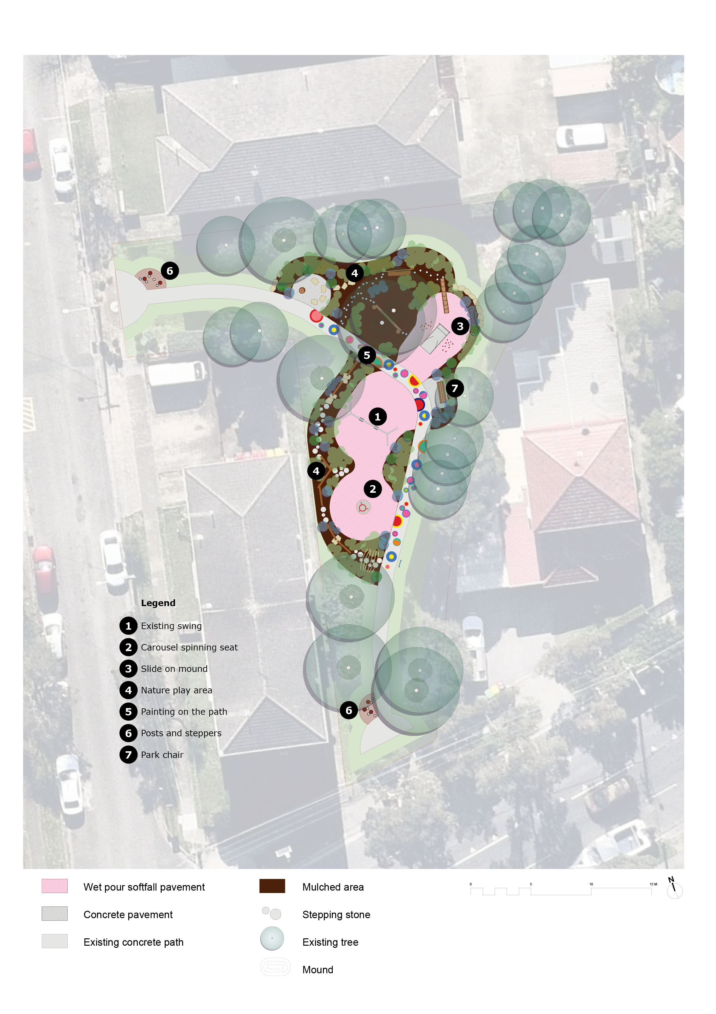 Flack Reserve Playspace plan