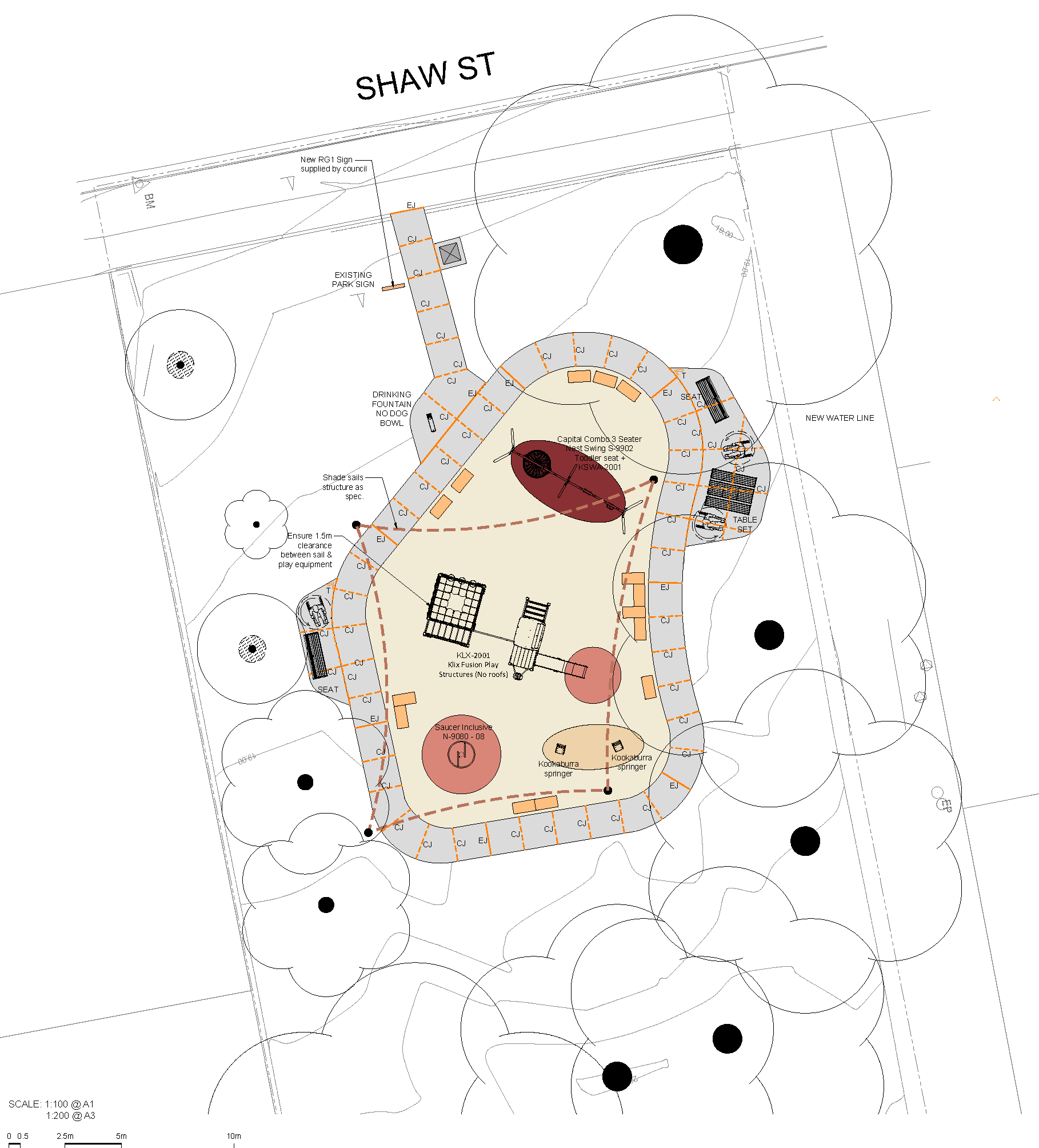 kookaburra reserve plan