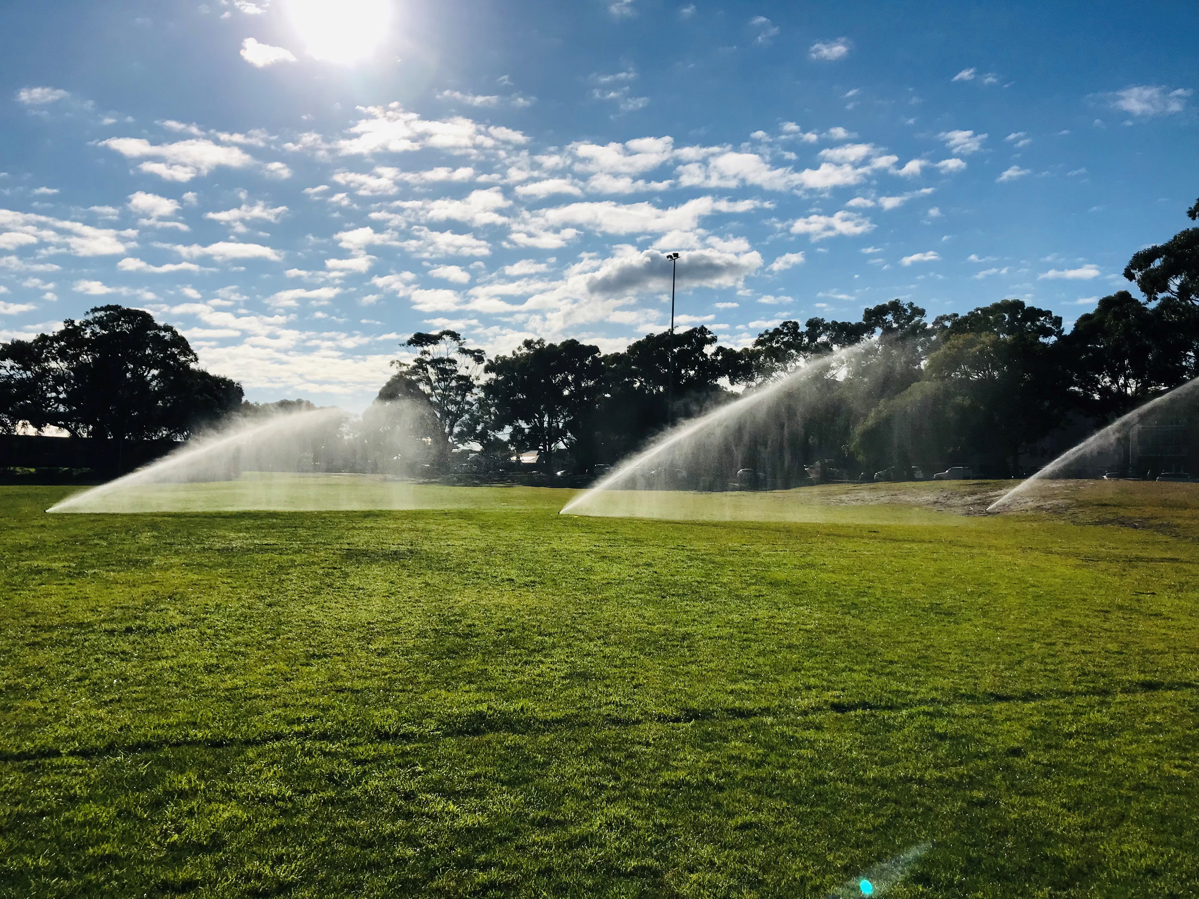 Scarborough Park irrigation